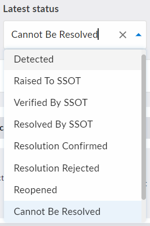 Latest Status