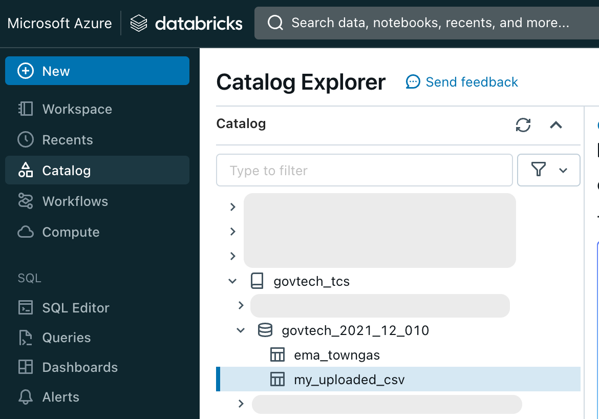 Uploaded Data Databricks