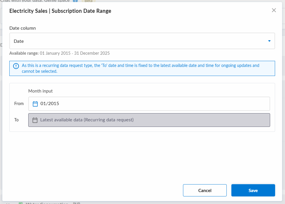 Recurring Date Range