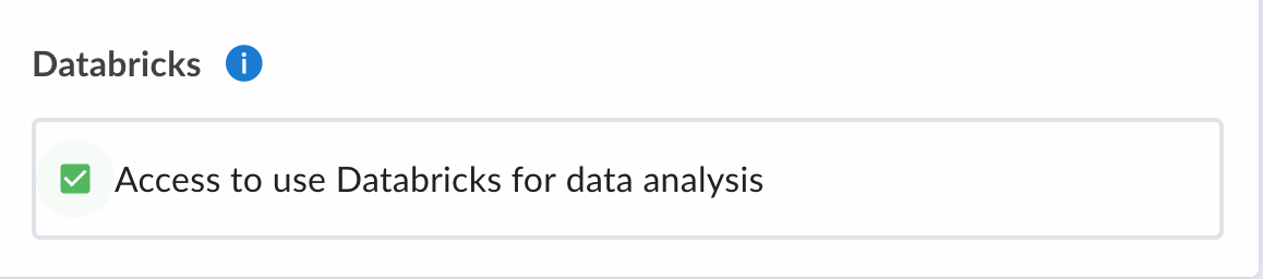 Request Databricks Access
