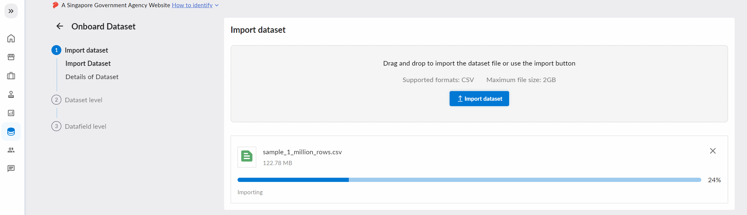 File Upload Bar