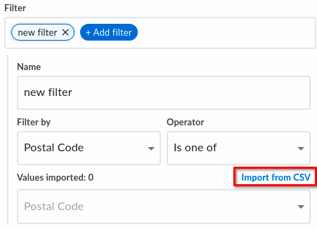 Postal Code Mass Import
